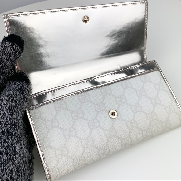 Gucci Rare Chrome Wallet - Picture 5 of 9